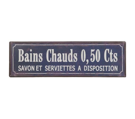 Plaque Bains Chauds 0,50 Cts