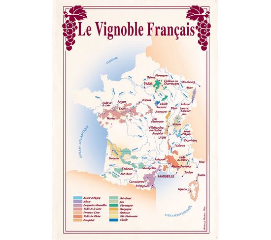 Torchon Vignoble France Winkler