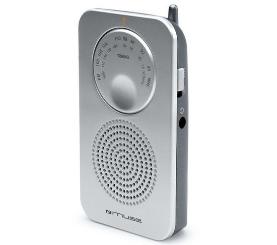 Radio Portable Analogique Silver - M01rs