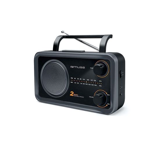 Radio Portable Analogique Noir - M06ds