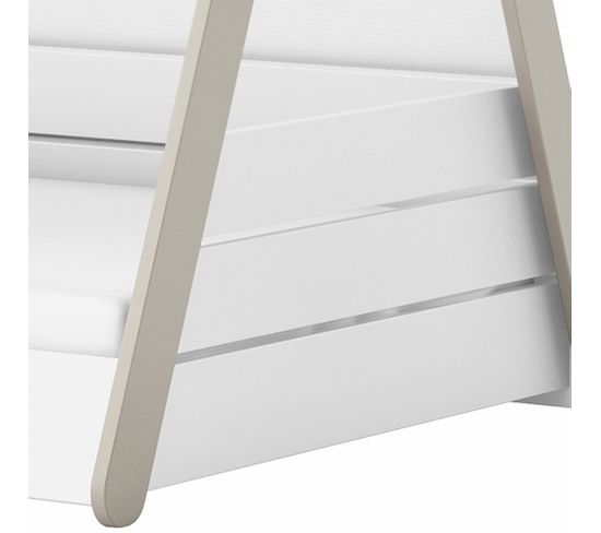 Lit Enfant Tipi 90x200 - Terre De Nuit - Lit enfant BUT