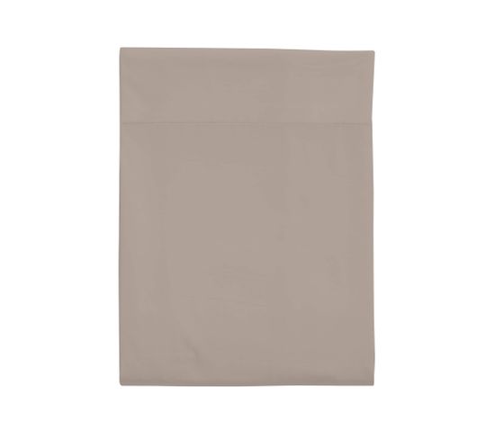 Drap Plat Percale Made In France Naturel 270x310