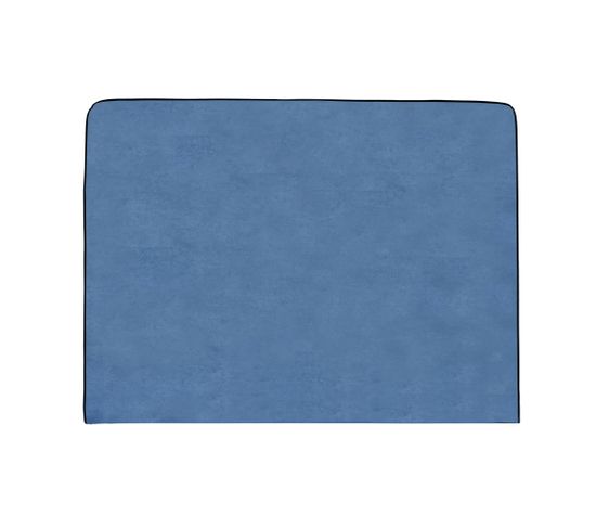 Tête De Lit En Tissu Bleu 145 Cm Olvera