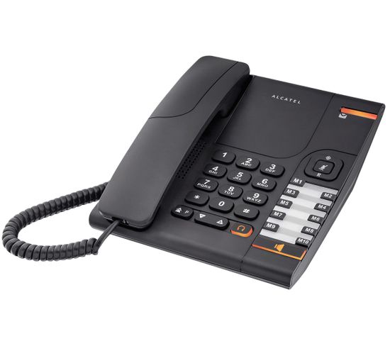 Téléphone Filaire Noir - Temporis380noir