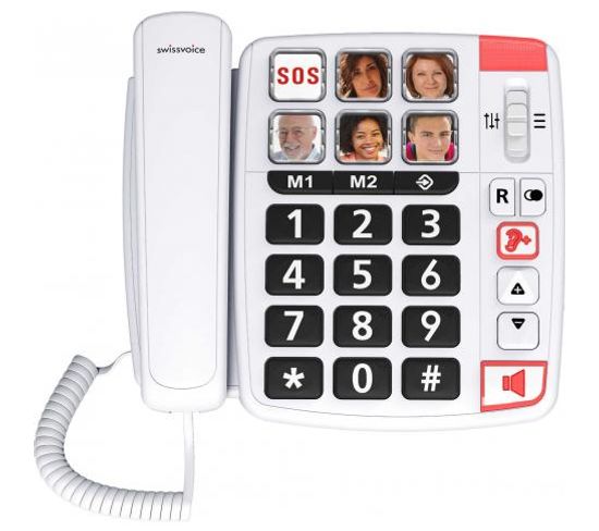 Téléphone Filaire Swiss Voice Xtra 1110