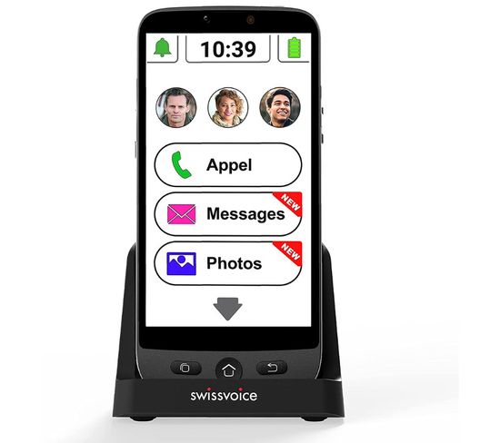 Smartphone G55 Pour Senior Swissvoice