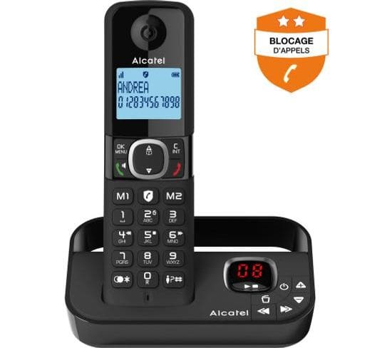 Téléphone Sans Fil Alcatel F860voicenoir
