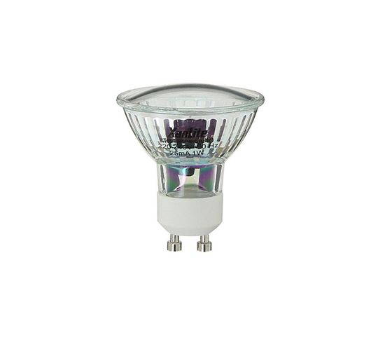 Ampoule LED Spot, Culot Gu10, 0,6w Cons. (n.c Eq.), Lumière Lumière Rouge