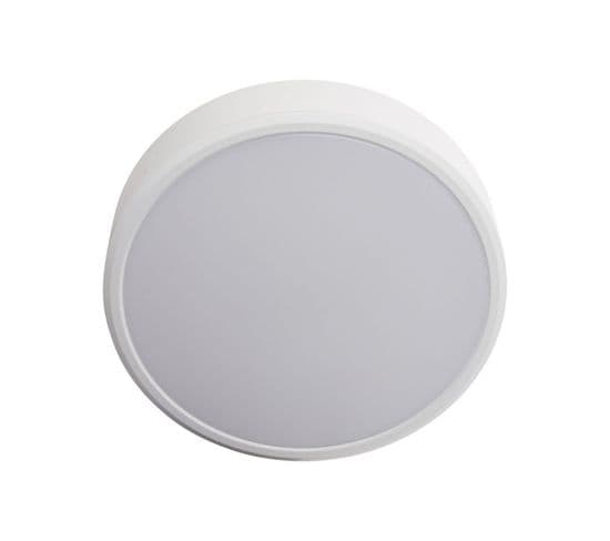 Plafonnier LED Rond - Double Fixation - Cons. 18w - 2200 Lumens - Blanc Neutre