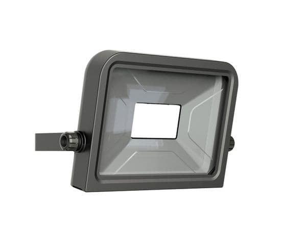 Projecteur LED Mural Noir, X3 Intensités Lumineuses, 20 W, 1400 Lumens