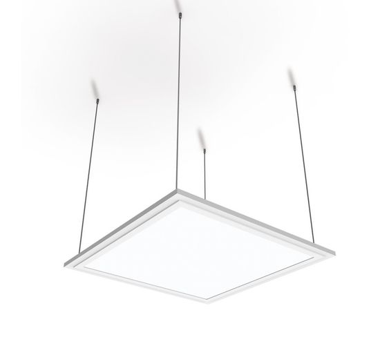 Plafonnier LED Carré - Cons. 12w . (eq. 70w) - 960 Lumens - Blanc Neutre - Extra Plat