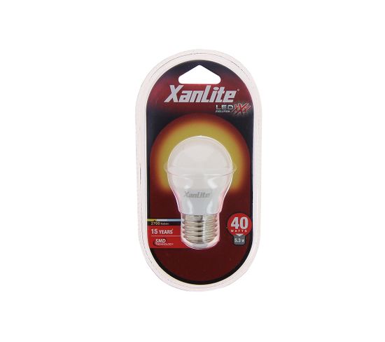 Ampoule LED sphérique E27  Blanc chaud
