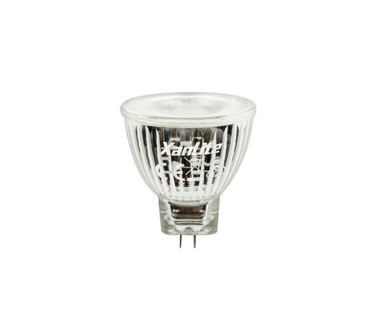 Ampoule LED Spot, Culot G4, 4w Cons. (20w Eq.), Lumière Blanche Chaude