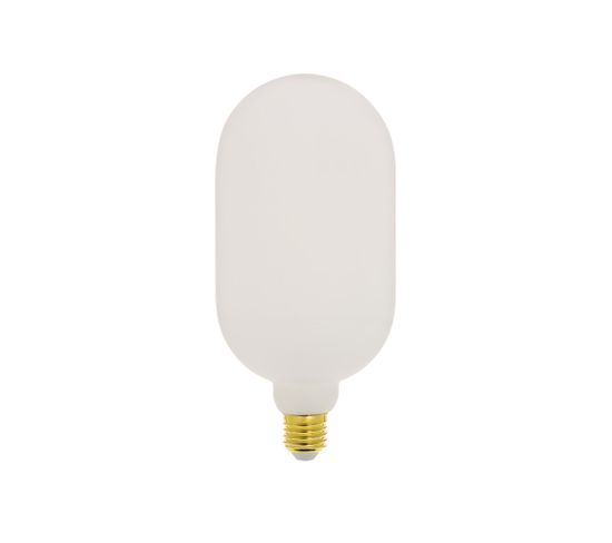 Ampoule LED Déco Éclairante Gas Bottle Opaline Au Verre Lacté, Culot E27, 8w Cons. (60w Eq.), 806