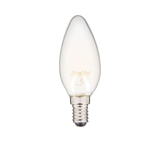 Ampoule LED Filament B35, Culot E14, 6,5w Cons. (60w Eq.), 4000k Blanc Neutre