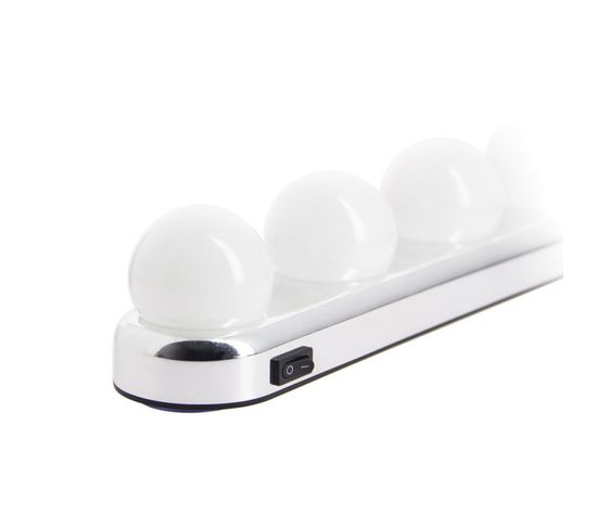 Éclairage De Miroir à Piles (incluses) - 200 Lumens - Blanc Neutre