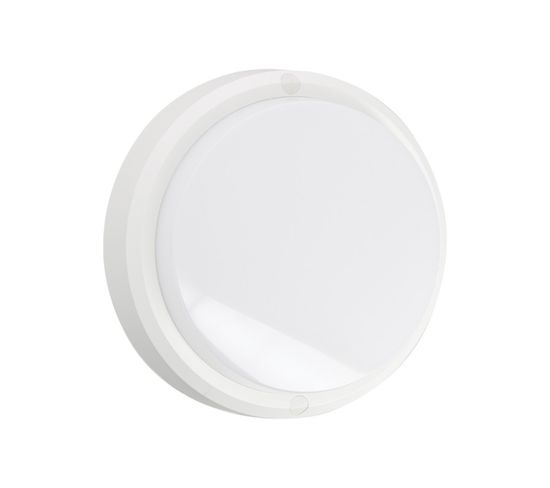 Hublot LED Rond Blanc, 1500 Lumens, Cct, Blanc Chaud, Blanc Neutre, Blanc Froid