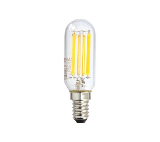 Ampoule à Filament LED T26, Culot E14, Conso. 6,5w, Blanc Chaud, Spéciale Hotte Et Frigo