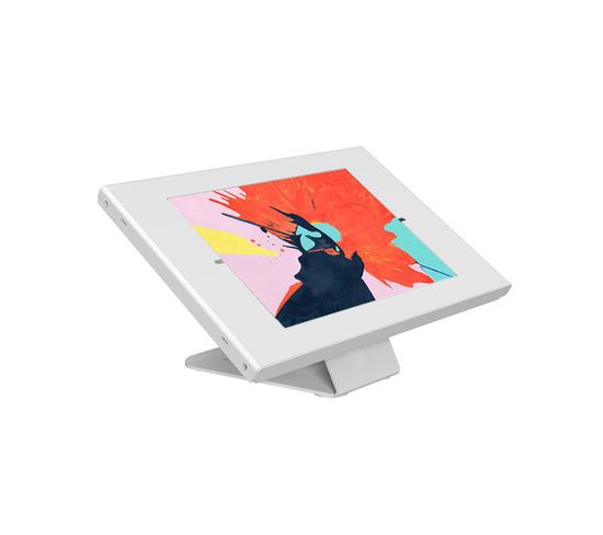Support Mural Ou De Table Pour Tablette iPad 9.7'' 10.2'' iPad Pro 10.5'' Samsung Tab à 10.1'' Blanc