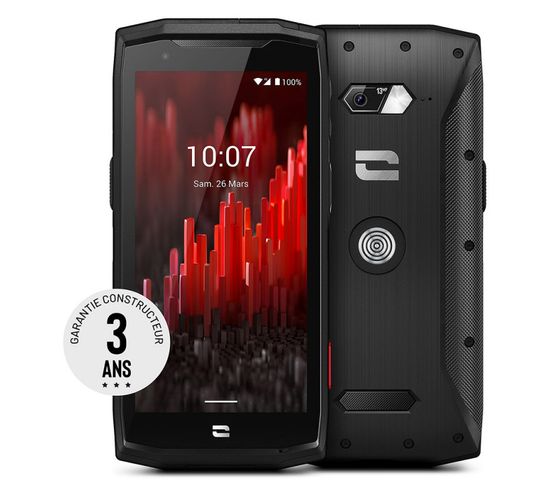 Smartphone Core-m5 noir 4.95" 32 Go ram 3 Go