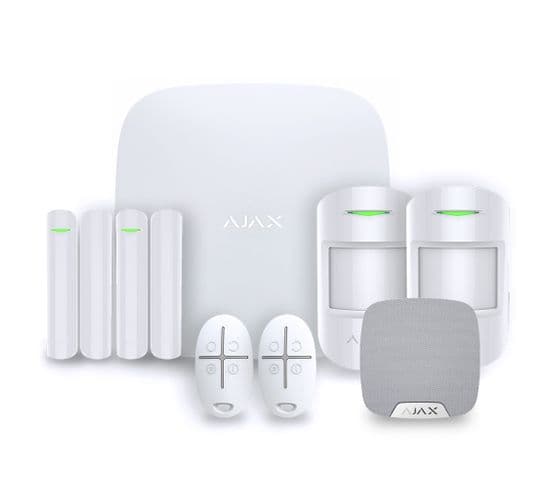 Alarme Maison Ajax Starterkit Plus Blanc - Kit 2
