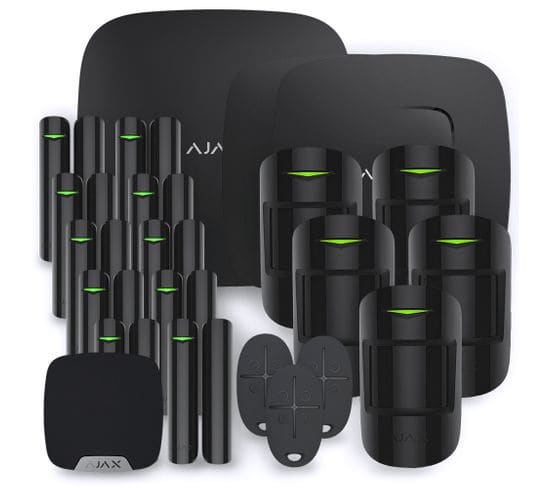 Alarme Maison Ajax Starterkit Plus Noir - Kit 8