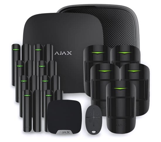 Alarme Maison Ajax Starterkit Noir - Kit 6