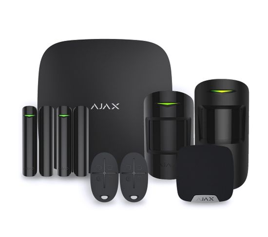 Alarme Maison Ajax Hub 2 Noir  - Kit 2