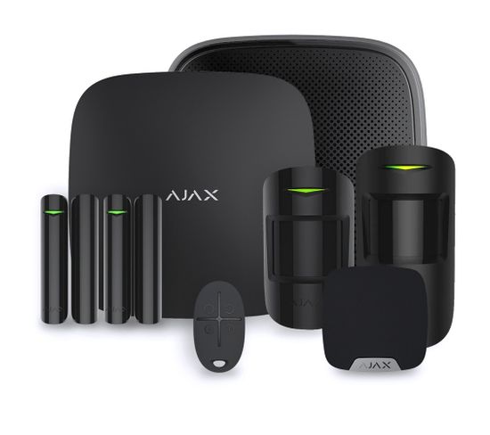 Alarme Maison Ajax Hub 2 Noir  - Kit 3