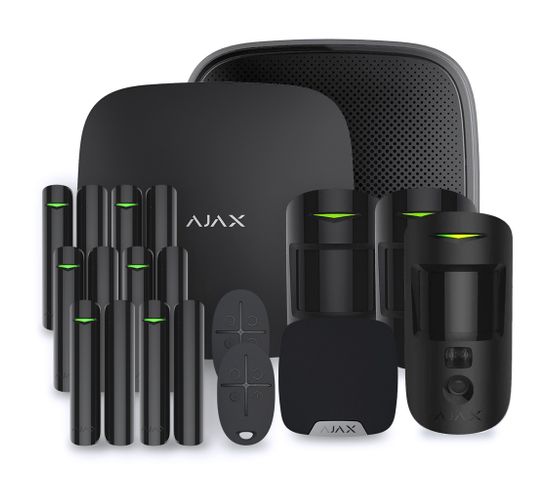 Alarme Maison Ajax Hub 2 Noir  - Kit 5