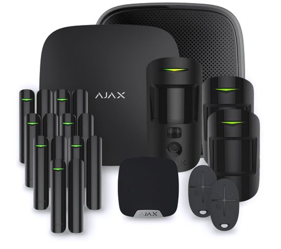 Alarme Maison Ajax Hub 2 Noir  - Kit 7