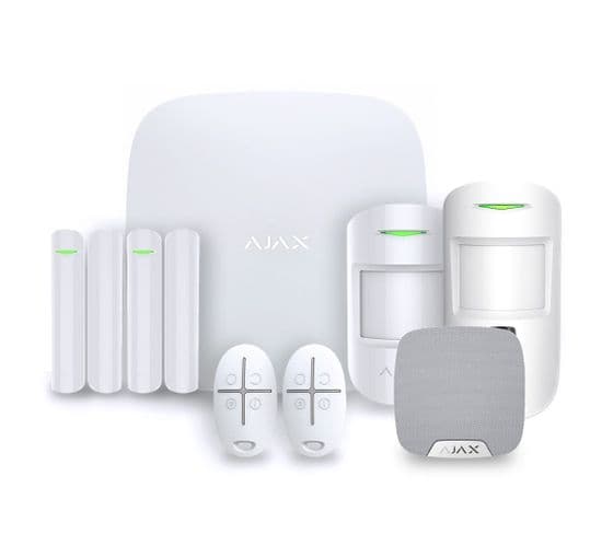 Alarme Maison Ajax Hub 2 Plus Blanc - Kit 2