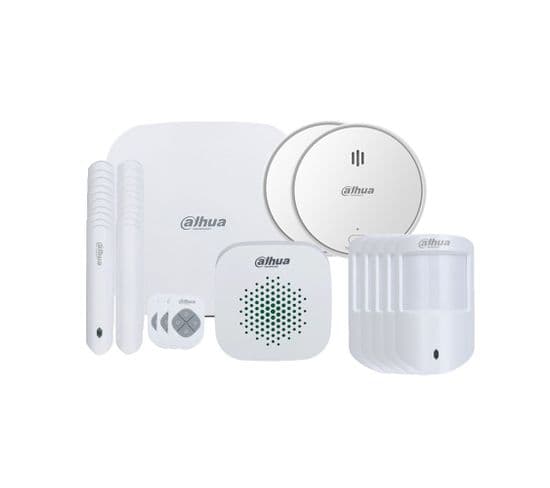 Kit D'alarme Ip Wifi - Arc3000h-03-fw2 Kit 8