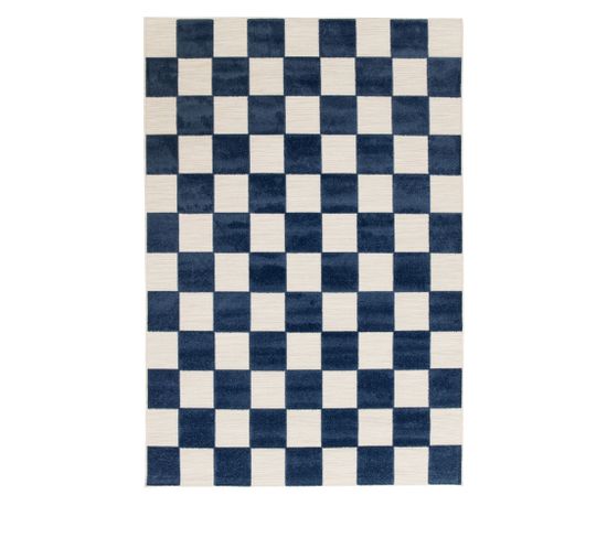 Addo Iv – Tapis Intérieur Et Extérieur à Motif Géométrique - Couleur - Bleu, Dimensions - 120x170 Cm