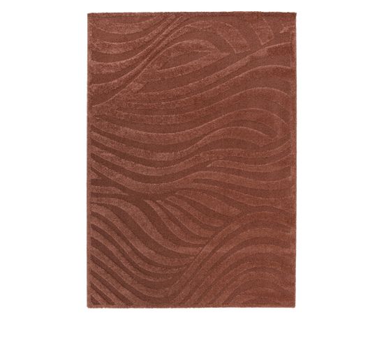 Falun - Tapis Scandinave Terracotta - Couleur - Terracotta, Dimensions - 200x290 Cm