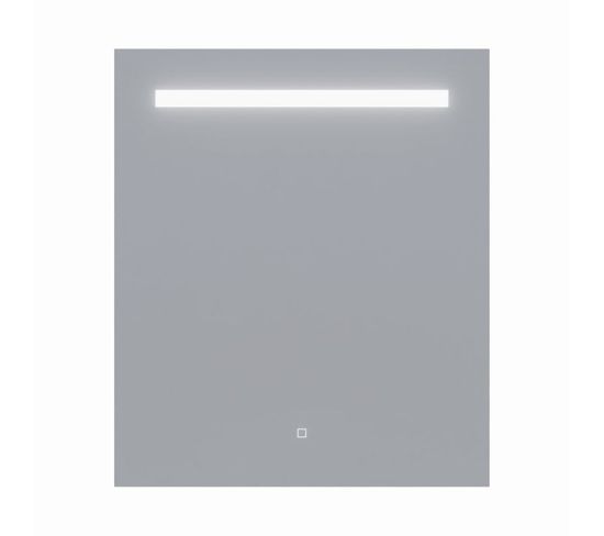 Miroir Lumineux Elegance 90x105 Cm - Avec Interrupteur Sensitif