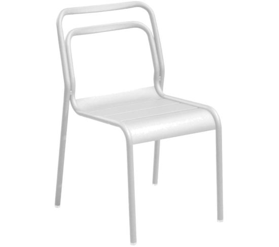 Chaise En Aluminium Eos Blanc