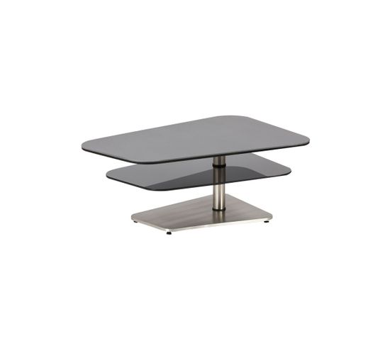 Table Basse Verre/métal - Brossam