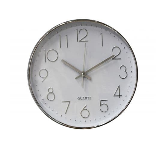 Horloge 30 Cm Blanc - Clock
