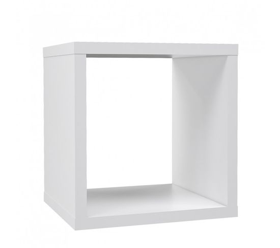 Etagère Cube 1 Casier Blanc Mat - Classico