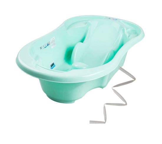 Baignoire Bébé Avec Réducteur Intégré Vert + Tuyau ...