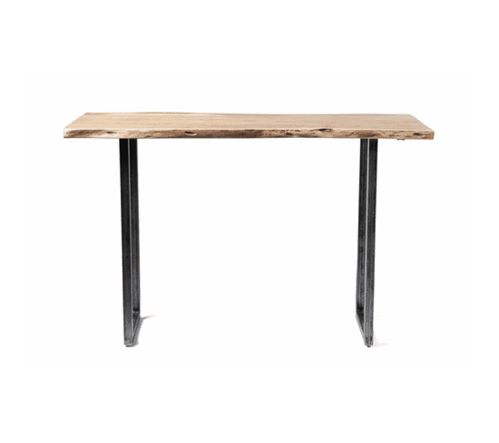 Steelwood - Table Haute Repas L160