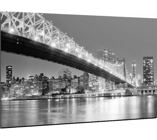 Tableau Manhattan Bridge's Light 60 X 40 Cm