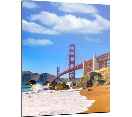 Tableau San Francisco's Beach - 60 X 80 Cm