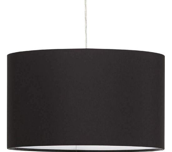 Lampe Suspendue Résine Noir 50x50x30cm