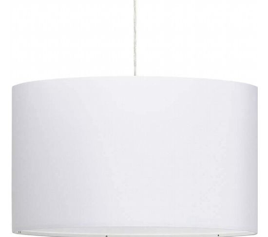 Lampe Suspendue Résine Blanc 50x50x30cm