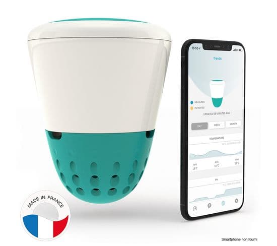 Analyseur D'eau Connecté Wifi + Bluetooth - Ico Pool