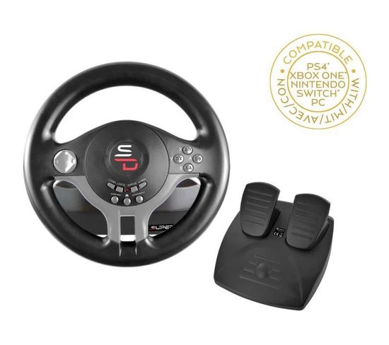 Volant Driving Wheel - Compatible Switch, PS4, Xbox One, PC
