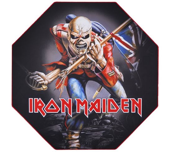 Tapis De Sol Gamer Iron Maiden Noir