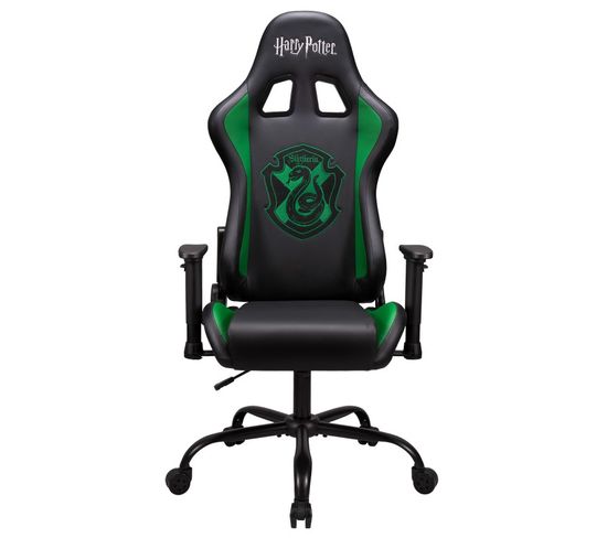 Chaise Gaming Harry Potter Serpentard, Fauteuil Gamer Noir Taille L